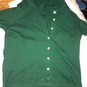 green brandy melville shirt